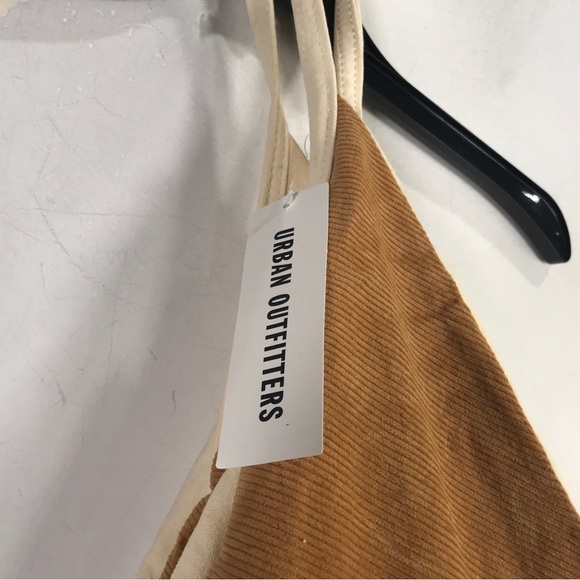 Urban Outfitters Origami Shoulder Bag, Size 26"L x 15.35"H - Tan/Cream - Picture 4 of 9